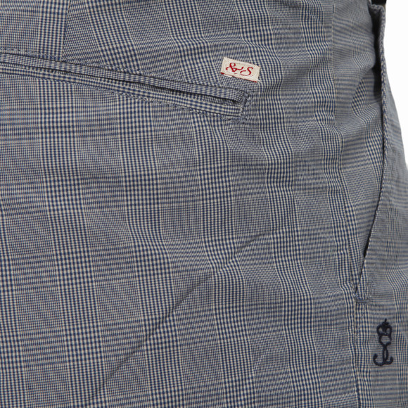 Scotch & Soda Mens Blue Scotch & Soda Reversible Beach Chino Short main image