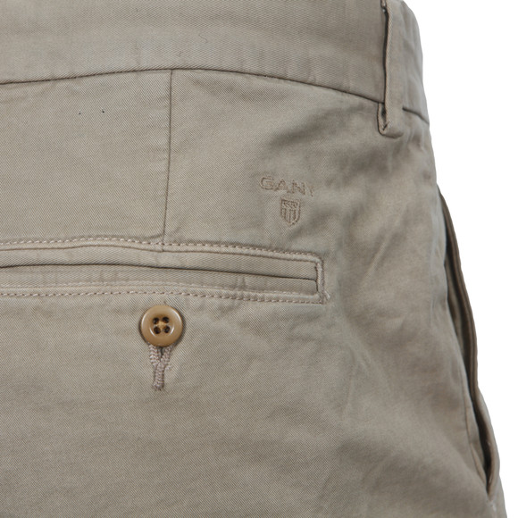 Gant Mens Green Gant Prep Bermudas in Dark Khaki main image