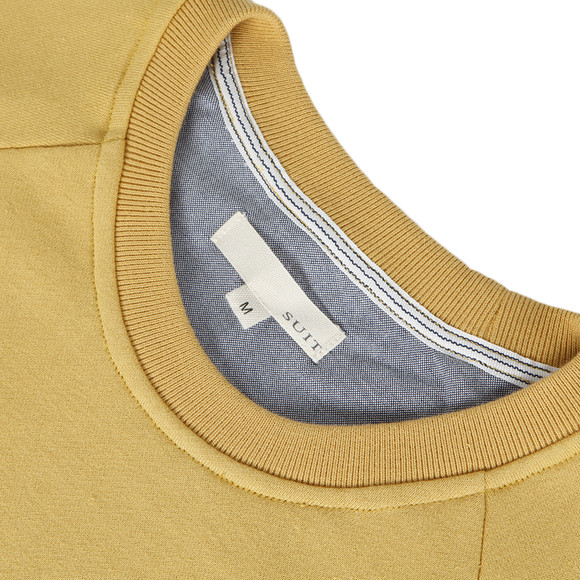 Suit Mens Yellow Suit Brighton Tinsel Crew Neck Sweat main image