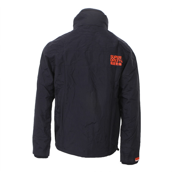 Superdry Mens Blue Superdry Technical Pop Zip Windcheater main image