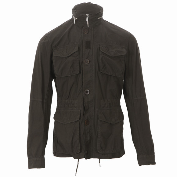 Armani Jeans T6K10 Olive 4 Pocket Jacket | Oxygen Clothing