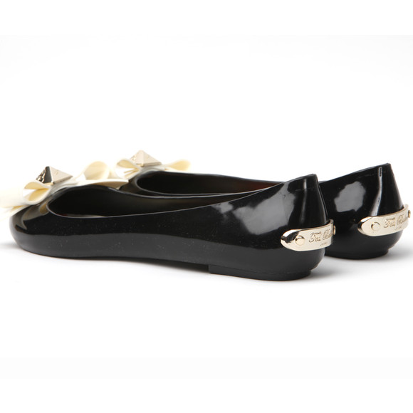 Ted Baker Womens Black Ted Baker Joleey Ballet Bow Pump #3