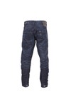 G-Star Mens Blue G-Star A-Crotch Dark Aged Destroyed Tapered Jean
