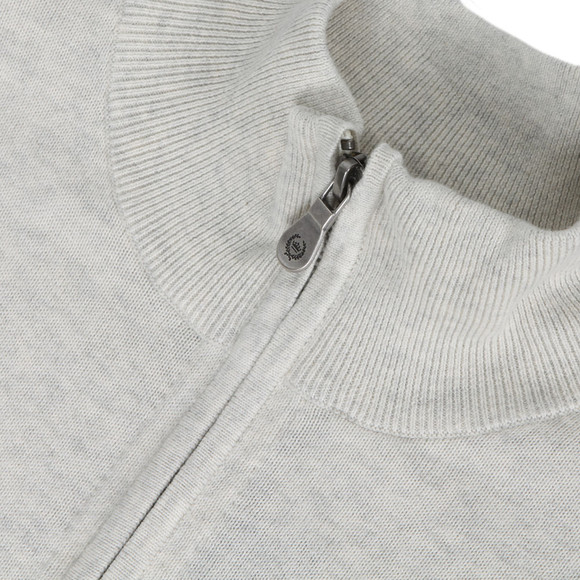Henri Lloyd Mens Beige Henri Lloyd Ensign Half Zip Knit  main image