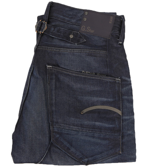 G-Star Mens Blue G-Star Blades Dark Aged  Tapered Jean main image