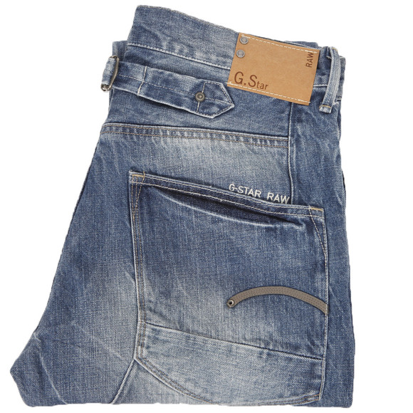 G-Star Mens Blue G-Star Blades Light Aged Tapered Jean main image