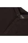 Pearly King Mens Black Pearly King Camino Black Leather Collar Polo