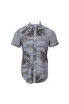 G-Star Mens Blue G-Star Swell Palm Shirt