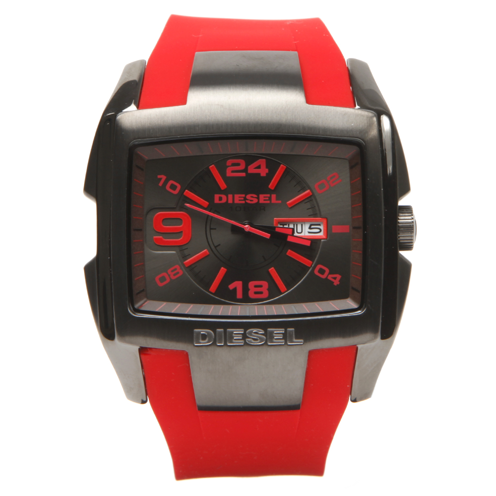 Mens Diesel DZ4288 Rubber Strap Watch