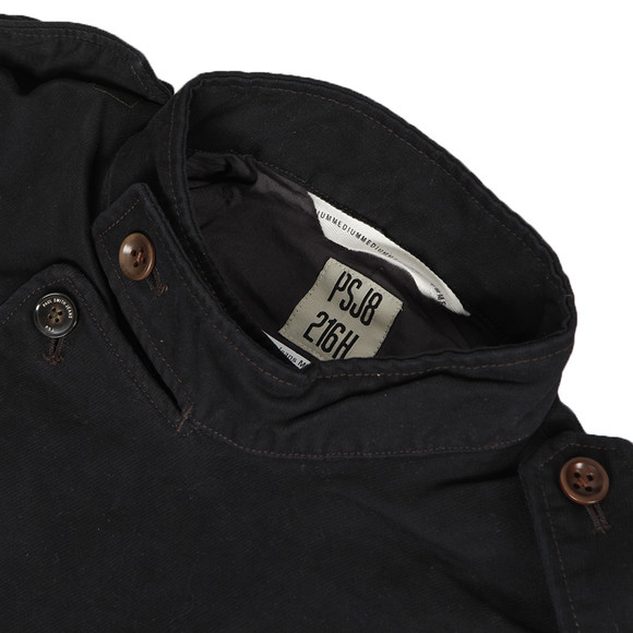 Paul Smith Jeans Mens Black Paul Smith Jeans Military Style Jacket main image