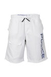 Police Mens White Police Stefford Swim Short 