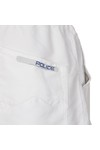 Police Mens White Police Stefford Swim Short 