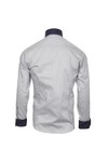 Guide London Mens Blue Guide London Pinstriped Shirt