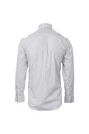 Gant Mens White Gant Long Island Poplin Stripe Shirt