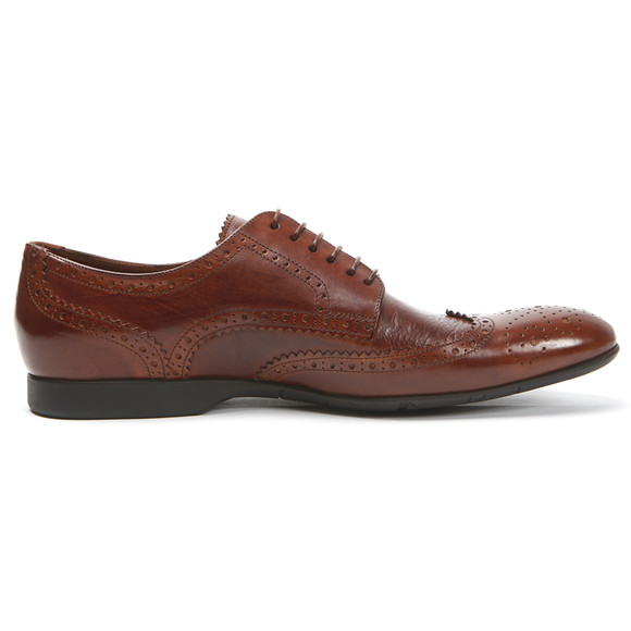 PS Paul Smith Mens Brown PS By Paul Smith Milton Dark Tan Brogue #5