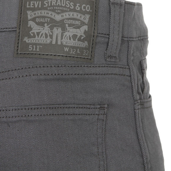 Levi's ® Mens Grey Levi 511 Monochrome Grey/Black Slim Jean #3