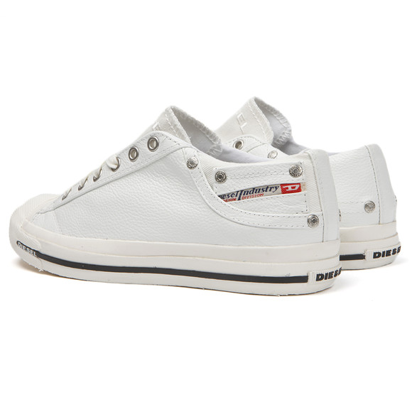 Diesel Mens White Diesel Magnete Exposure Low White Trainer main image Diesel Mens White Diesel Magnete Exposure Low White Trainer main image