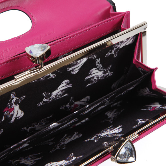 Ted Baker Womens Black Ted Baker Balbara Oil Painting Matinee Purse #6