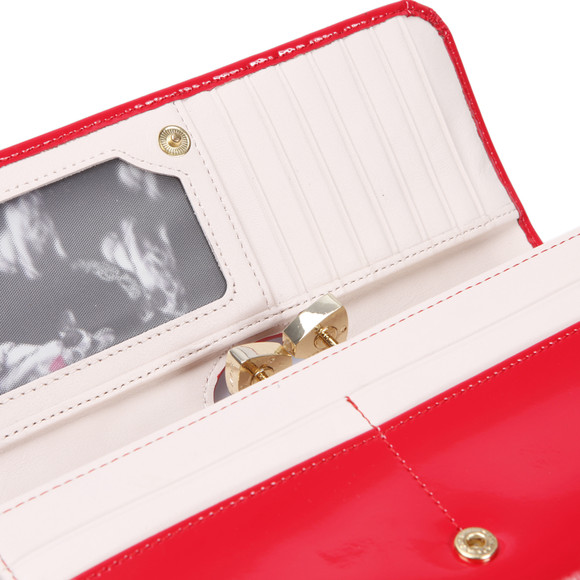 Ted Baker Womens Red Ted Baker Titiana Bow Crystal Top Bobble Matinee Purse #2