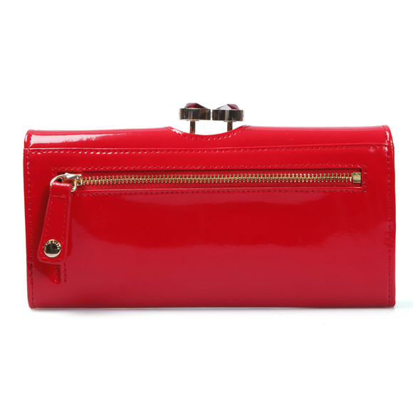 Ted Baker Womens Red Ted Baker Titiana Bow Crystal Top Bobble Matinee Purse #4