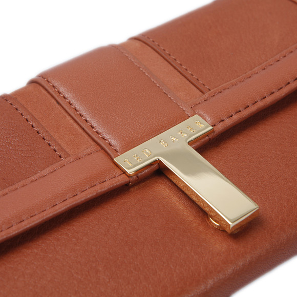 Ted Baker Womens Brown Ted Baker T Keeper Leather Purse main image