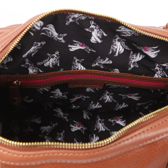 Ted Baker Womens Brown Ted Baker Kamilas T Keeper Bowler Bag main image