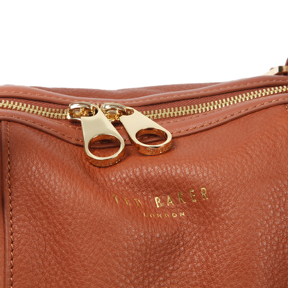 Ted Baker Womens Brown Ted Baker Kamilas T Keeper Bowler Bag main image