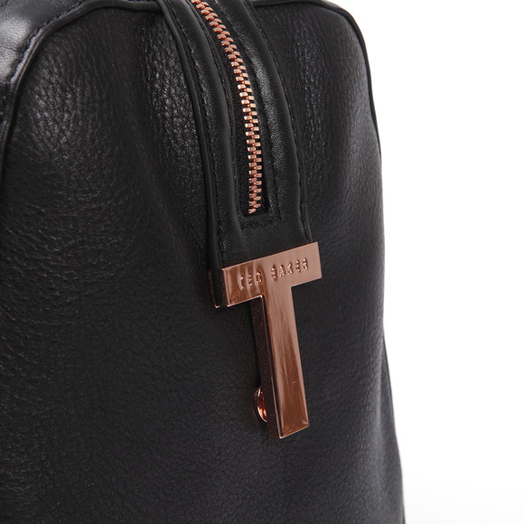 Ted Baker Womens Black Ted Baker Kamilas T Keeper Bowler Bag #3