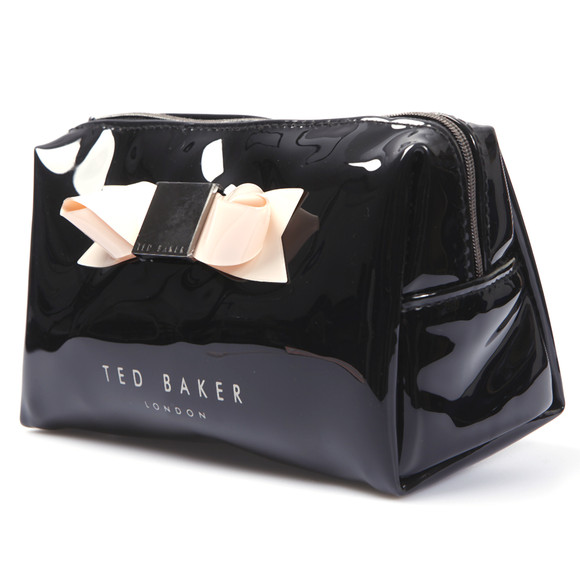 Ted Baker Womens Black Ted Baker Jenika Large Bow Wash Bag #2