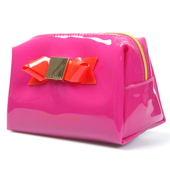Ted Baker Womens Pink Ted Baker Kace Small Bow Washbag #4