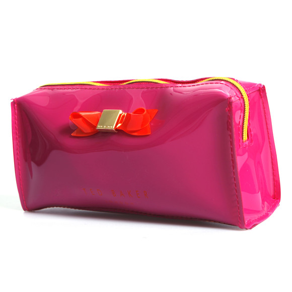 Ted Baker Womens Pink Ted Baker Jakko Bow Make Up Bag #4