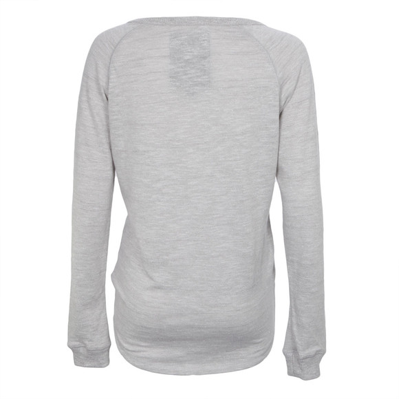 Superdry Womens Grey Superdry Slouch Crew #2