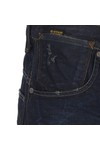 G-Star Mens Blue G-Star A-Crotch Tapered Blight Dark Aged Jean