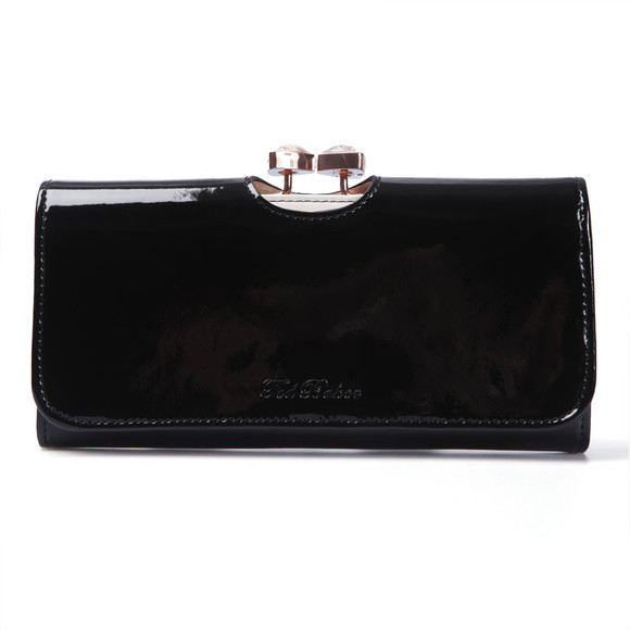 Ted Baker Womens Black Ted Baker Titiana Bow Crystal Top Bobble Matinee Purse main image