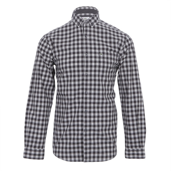 Lacoste Mens Grey Lacoste CH6079 Gris Chine Long Sleeve Shirt main image