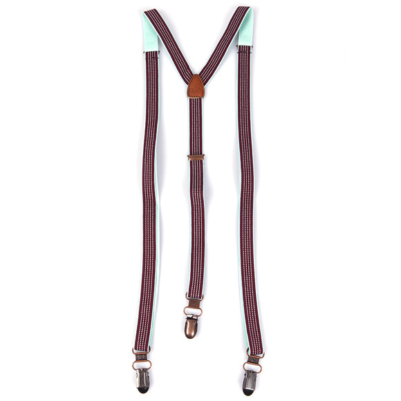 Scotch & Soda Mens Red Scotch & Soda Slim Suspender main image