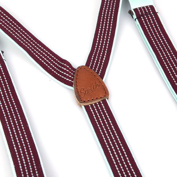 Scotch & Soda Mens Red Scotch & Soda Slim Suspender main image
