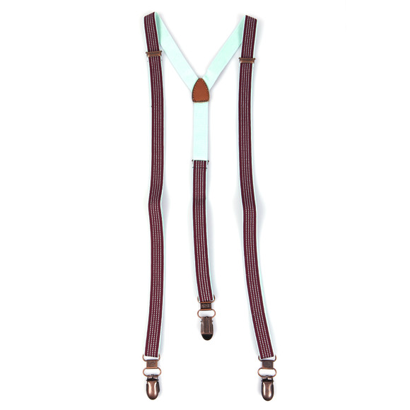 Scotch & Soda Mens Red Scotch & Soda Slim Suspender main image