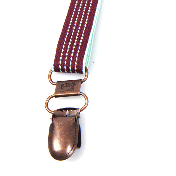 Scotch & Soda Mens Red Scotch & Soda Slim Suspender main image