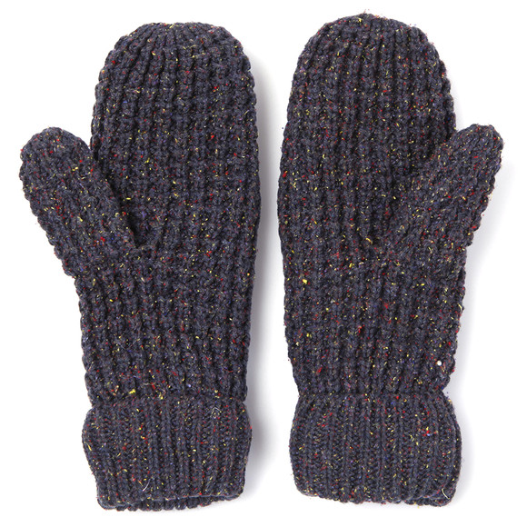 Superdry Womens Blue Superdry New Herders Mitten #3