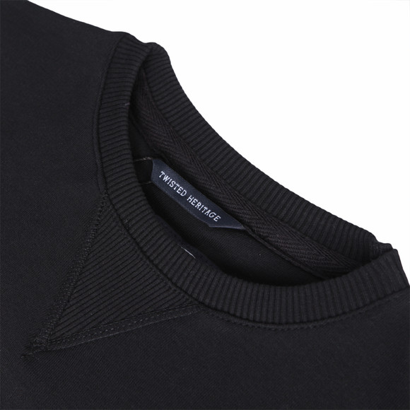 Criminal Damage Mens Black Criminal Damage Ballin Crew Sweat main image