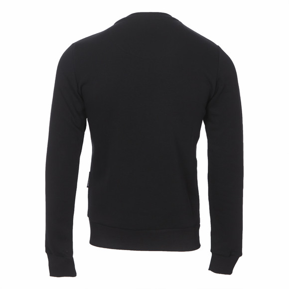 Criminal Damage Mens Black Criminal Damage Ballin Crew Sweat main image