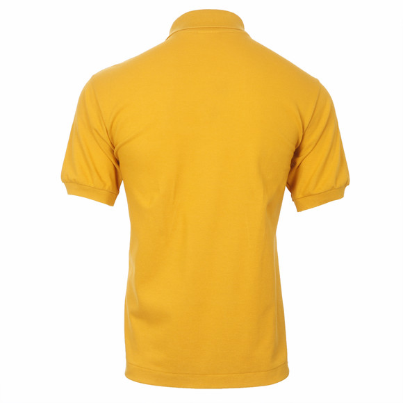 Lacoste Mens Yellow L1212 Curcuma Plain Polo Shirt #4