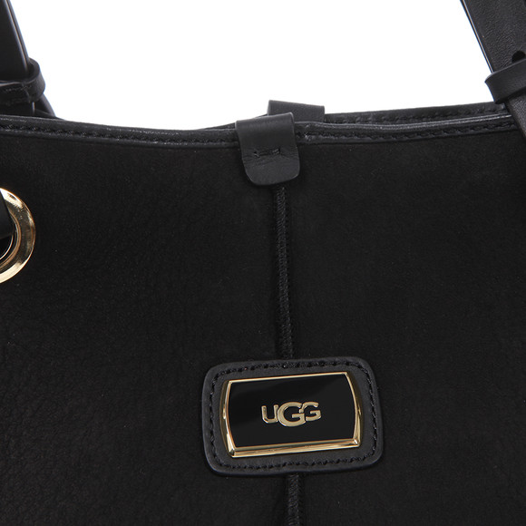 Ugg Womens Black Ugg Gracie Shearling Tote Bag main image