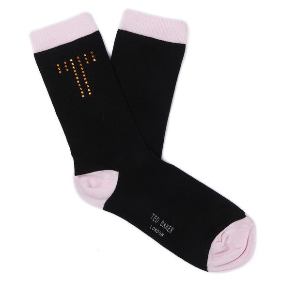 Ted Baker Womens Multicoloured Elonda Geo Print 3 Pack Sock #2