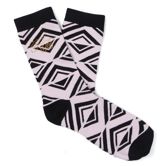 Ted Baker Womens Multicoloured Elonda Geo Print 3 Pack Sock #3