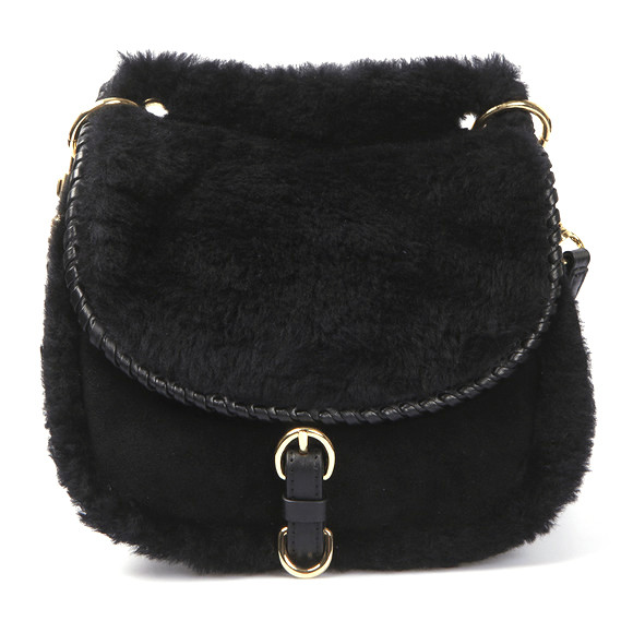 Ugg Womens Black Ugg Quinn Small Crossbody Bag #1
