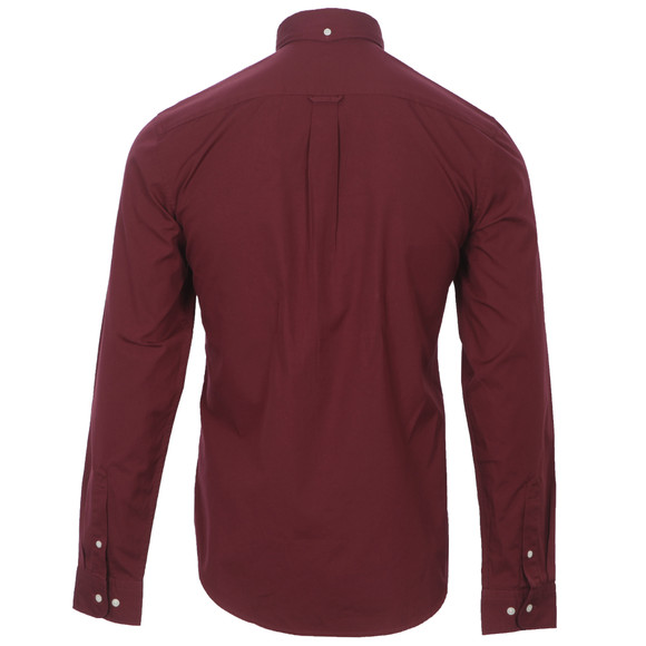 Lacoste Live Mens Red Lacoste L!ve CH0803 Pinot Plain Shirt #2