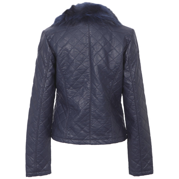 Rino & Pelle Womens Blue Rino & Pelle Navy Lily Jacket #3