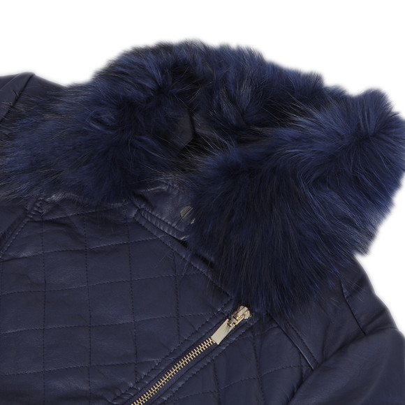Rino & Pelle Womens Blue Rino & Pelle Navy Lily Jacket #5